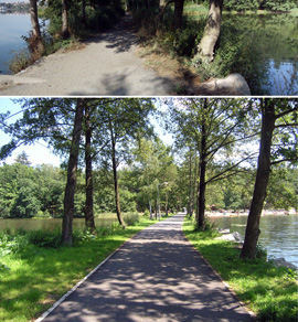 Lesopark Ostende - Bolevecké rybníky