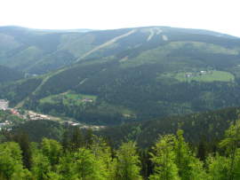 Napojen� are�l� Hromovka - Sv. Petr na centr�ln� z�chytn� parkovi�t�